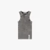 Camiseta sin mangas cuello redondo
