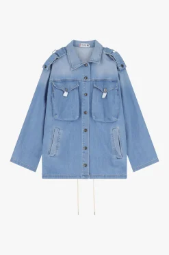 Chaqueta vaquera con botones