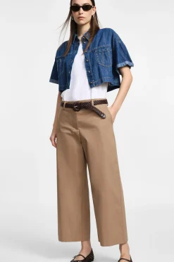 Chaqueta vaquera de mangas cortas