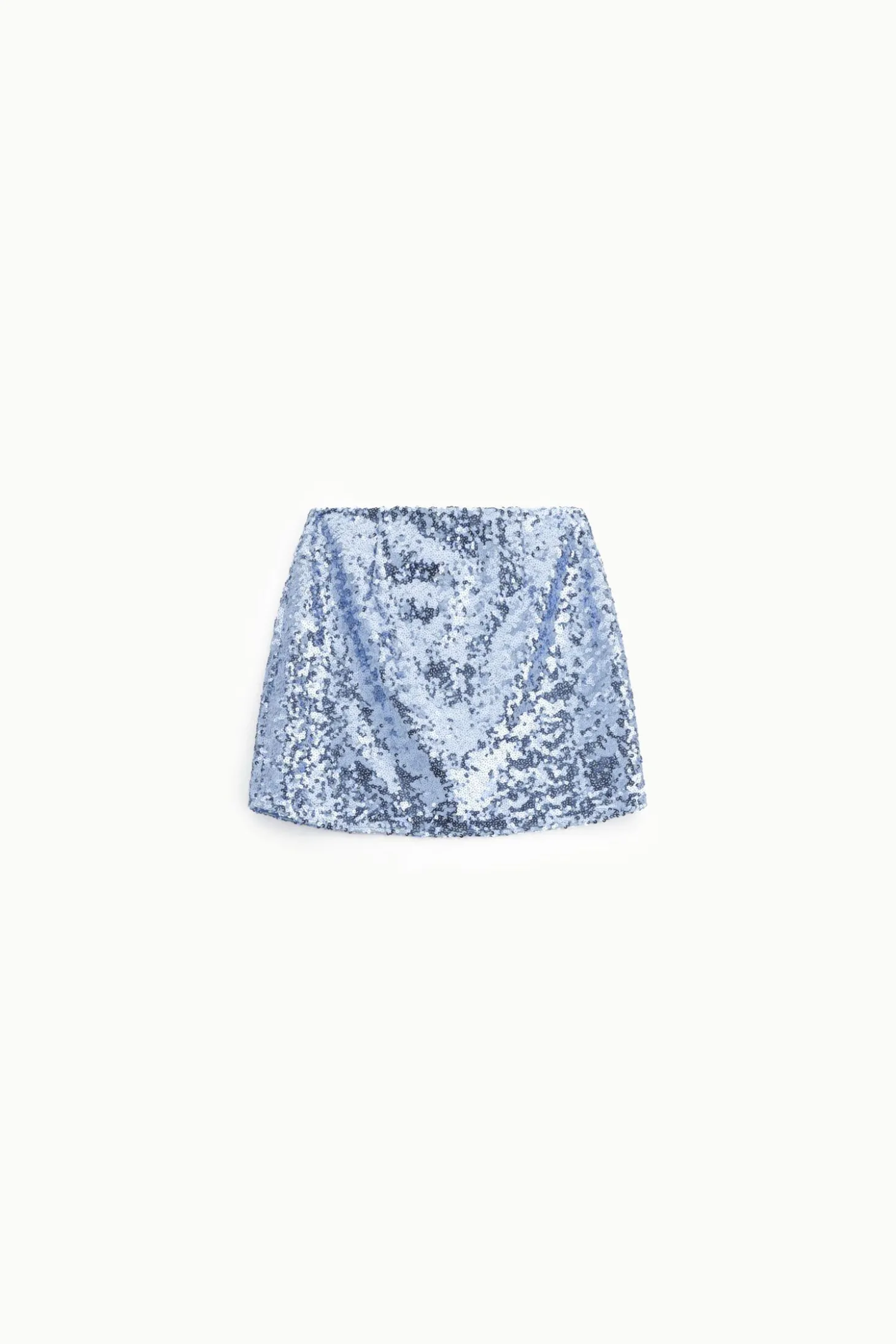 Falda corta con lentejuelas