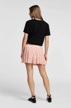Falda corta de lunares animada