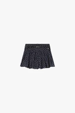 Falda corta de lunares animada