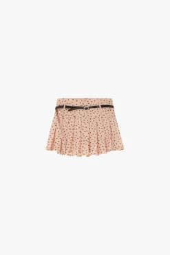 Falda corta de lunares animada