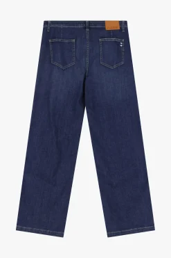 Jeans a gamba larga con tasche
