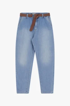 Jeans baggy con tasche laterali