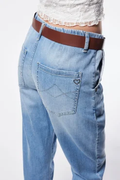 Jeans baggy con tasche laterali