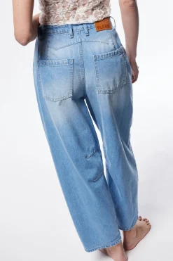 Jeans baloon a vita alta
