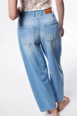 Jeans baloon a vita alta
