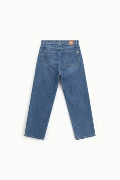 Jeans pierna recta tiro alto