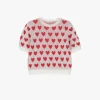 Jersey coraz贸n manga corta cuello redondo