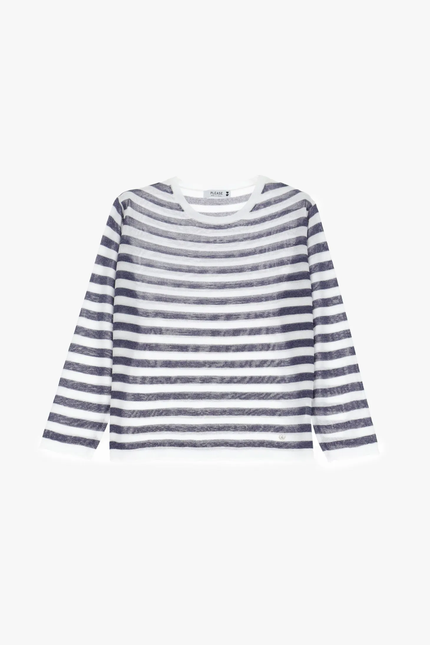 Jersey de rayas con mangas largas