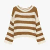 Jersey de rayas con mangas largas