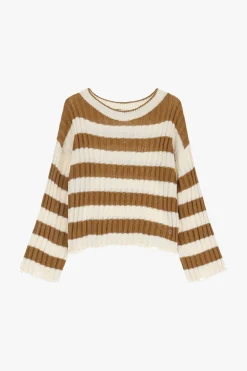 Jersey de rayas con mangas largas