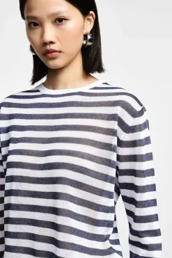 Jersey de rayas con mangas largas