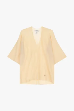 Jersey liso con escote de pico