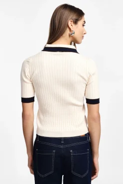 Jersey polo manga corta