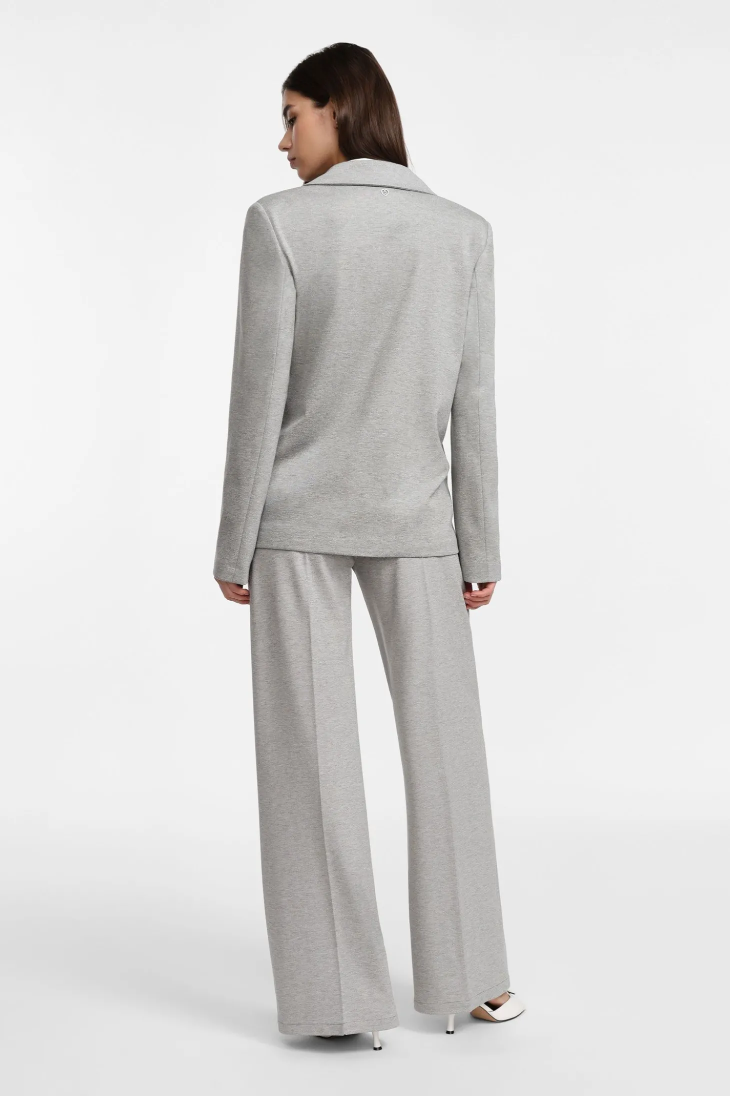 Palazzo trousers in fleece