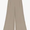 Pantalones acampanados de cintura alta