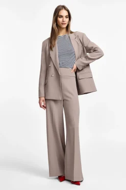 Pantalones acampanados de cintura alta
