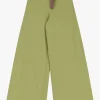 Pantalones anchos con cinturón