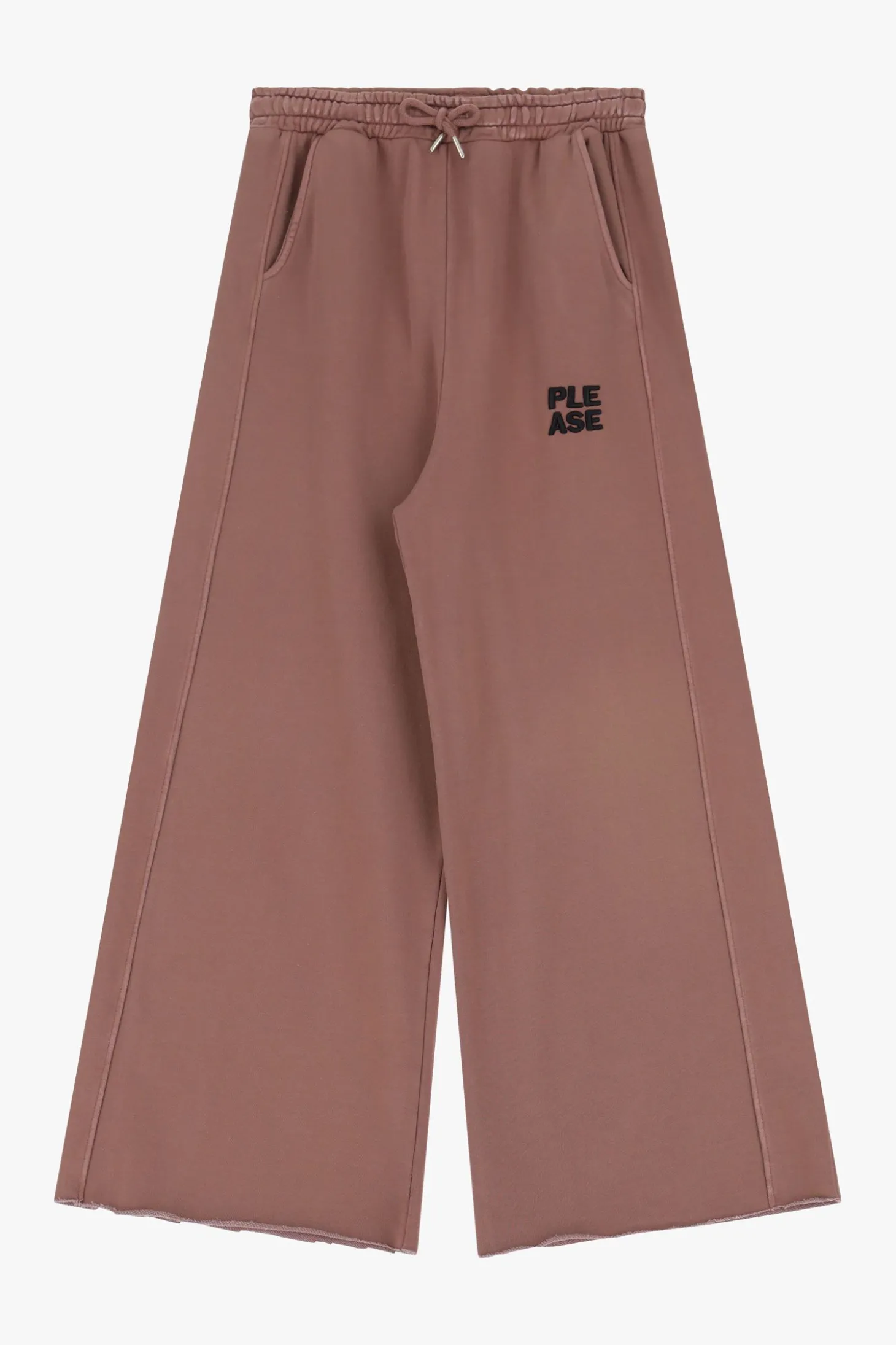 Pantalones anchos con cordón ajustable