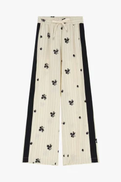 Pantalones anchos con estampado