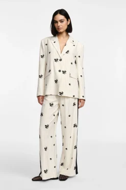Pantalones anchos con estampado