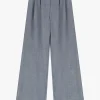 Pantalones anchos de cintura alta