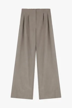 Pantalones anchos de cintura alta
