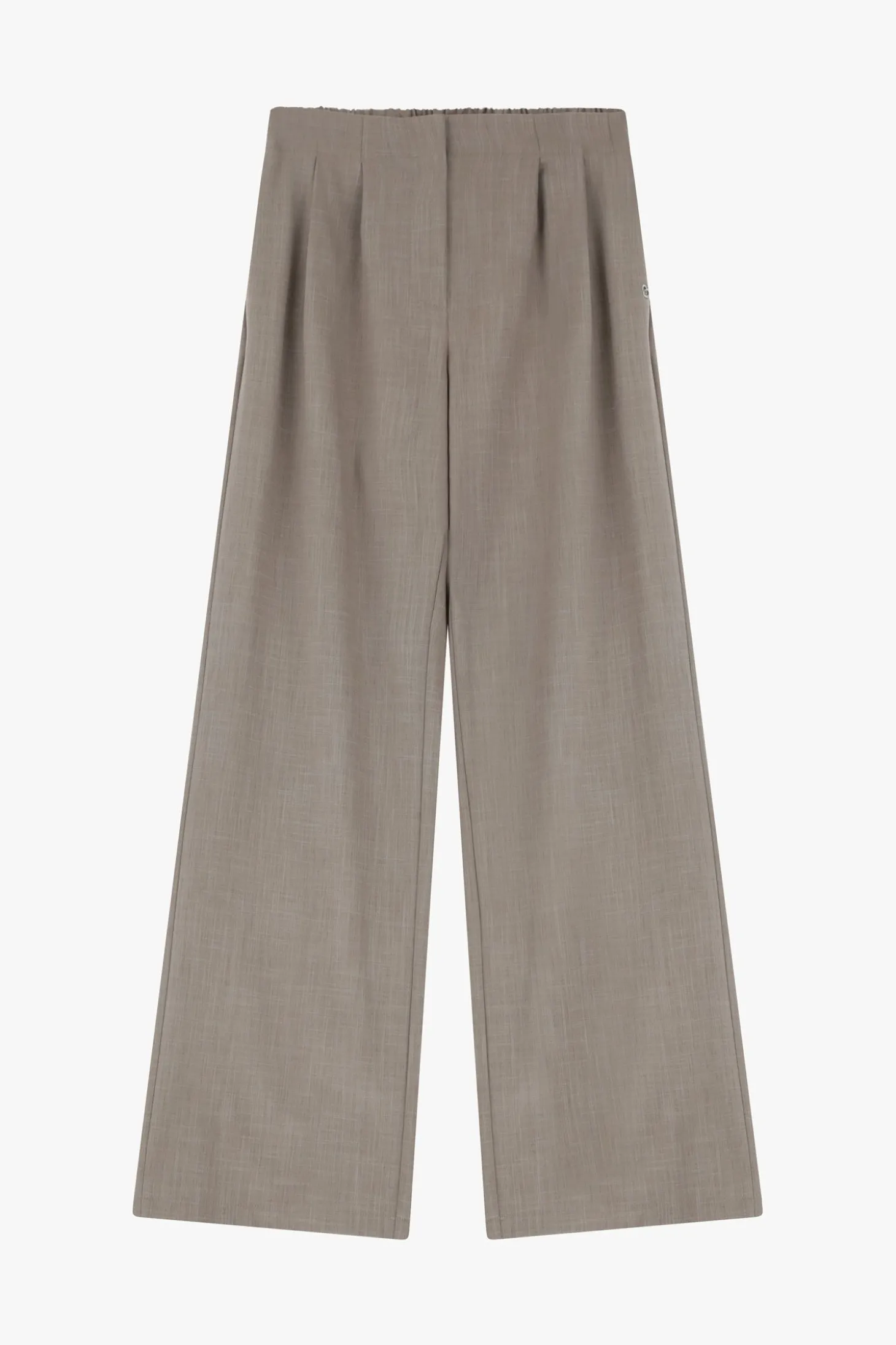 Pantalones anchos de cintura alta