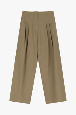 Pantalones anchos de cintura media