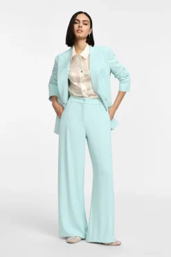 Pantalones anchos de tiro alto