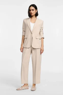 Pantalones anchos de tiro alto