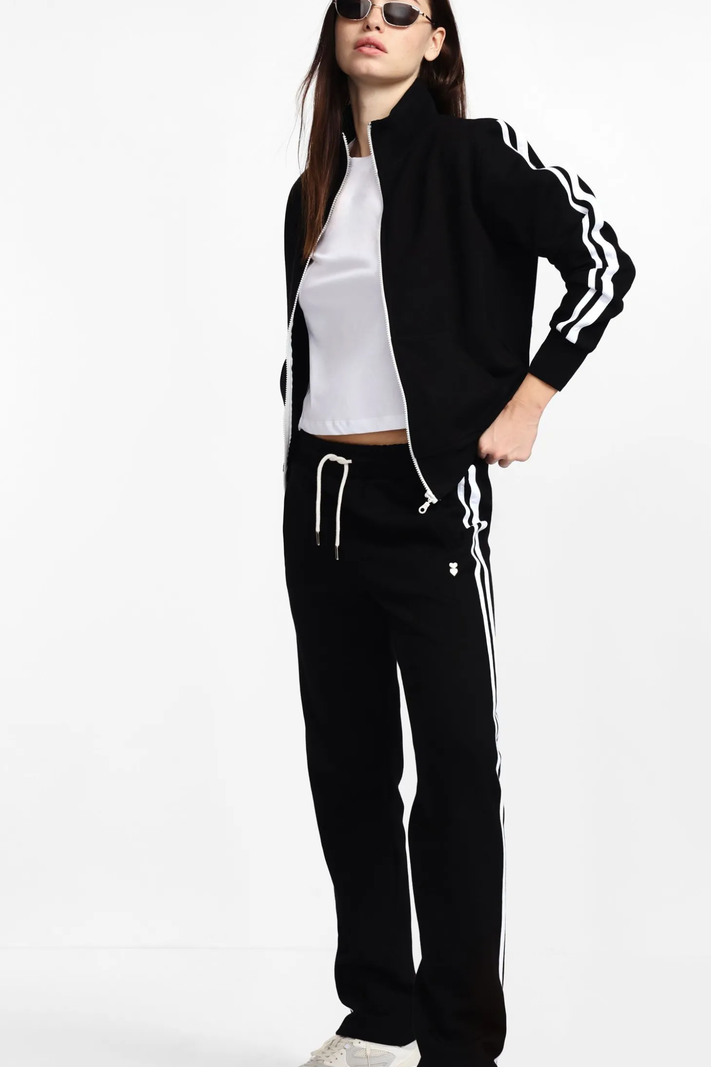 Pantalones de jogging con rayas