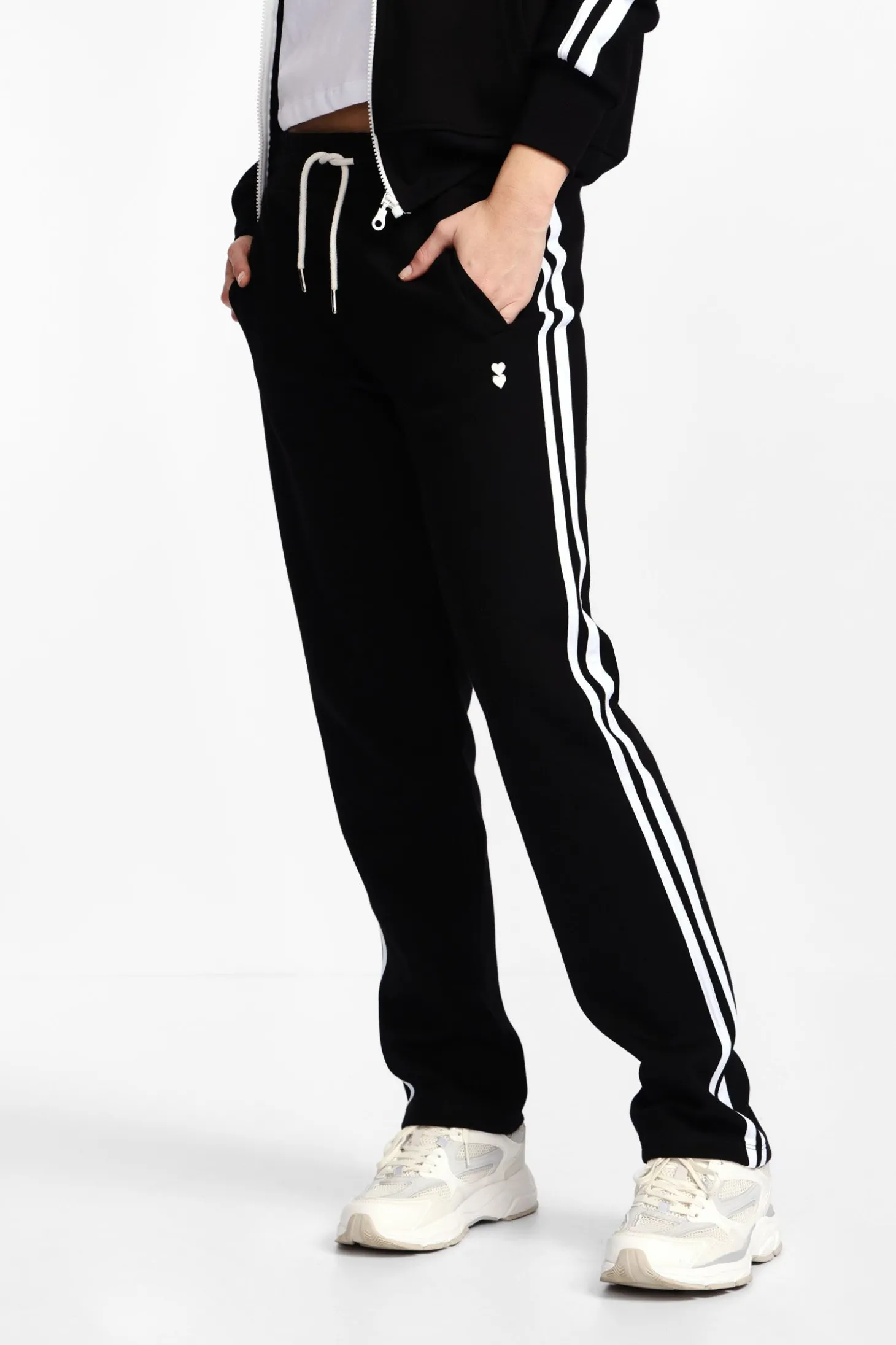 Pantalones de jogging con rayas