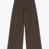 Pantalones de pierna ancha medios