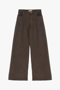 Pantalones de pierna ancha medios