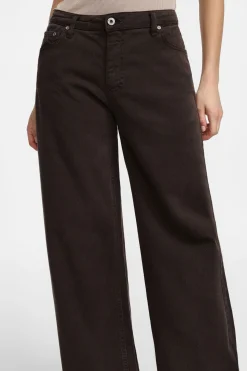 Pantalones de pierna ancha medios