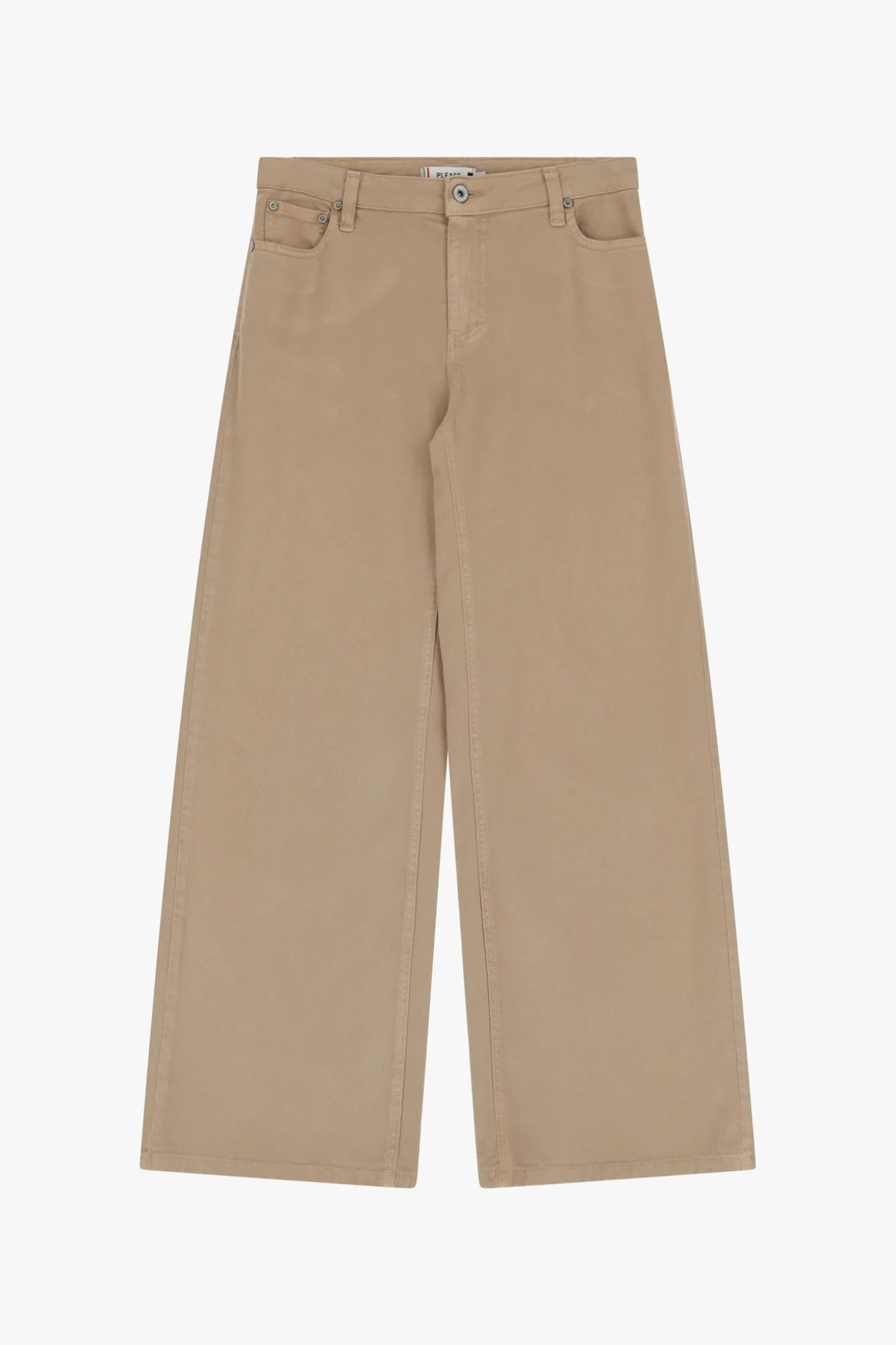 Pantalones de pierna ancha medios