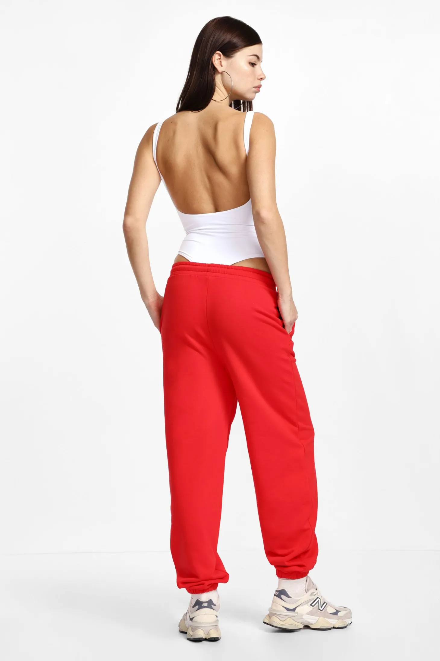 Pantalones jogging con cordón