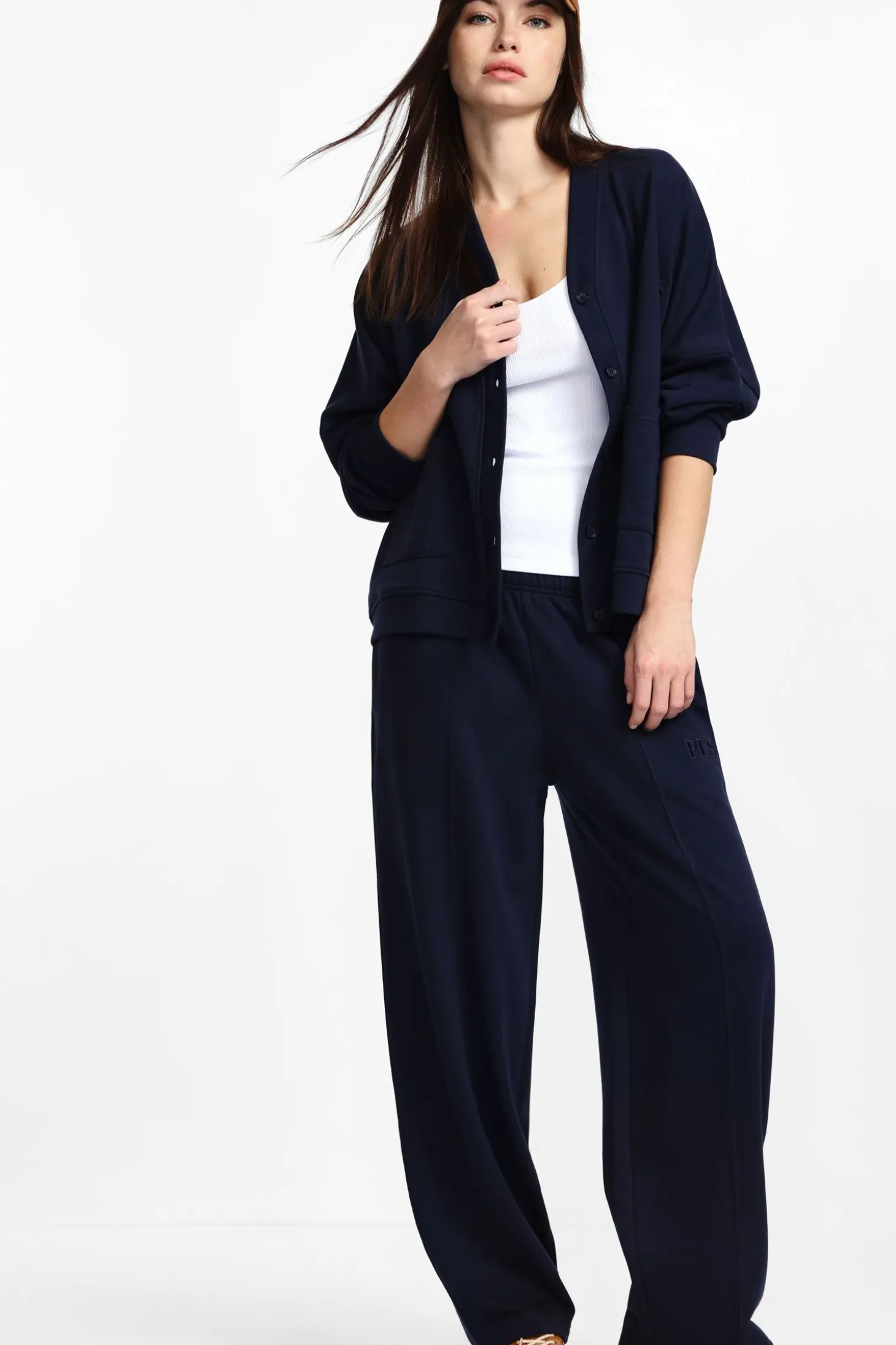 Pantalones jogging de cintura media