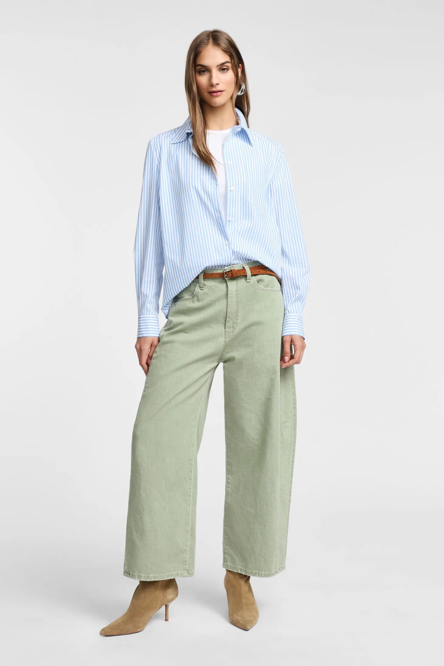 Pantalones palazzo de pierna ancha