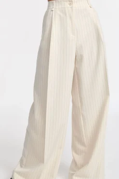 Pantalones palazzo de rayas