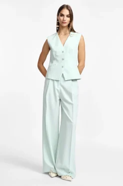 Pantalones palazzo de rayas