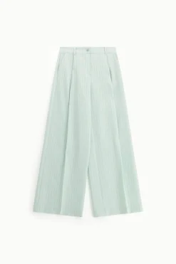 Pantalones palazzo de rayas