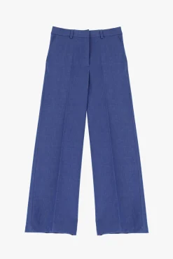 Pantalones palazzo de talle alto
