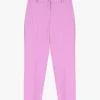Pantalones pitillo de talle medio
