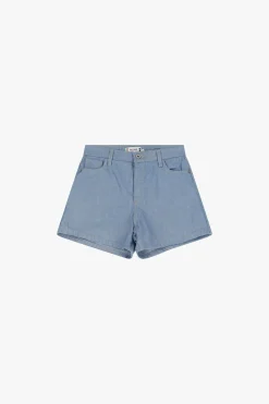 Shorts de corte regular con cinco bolsillos