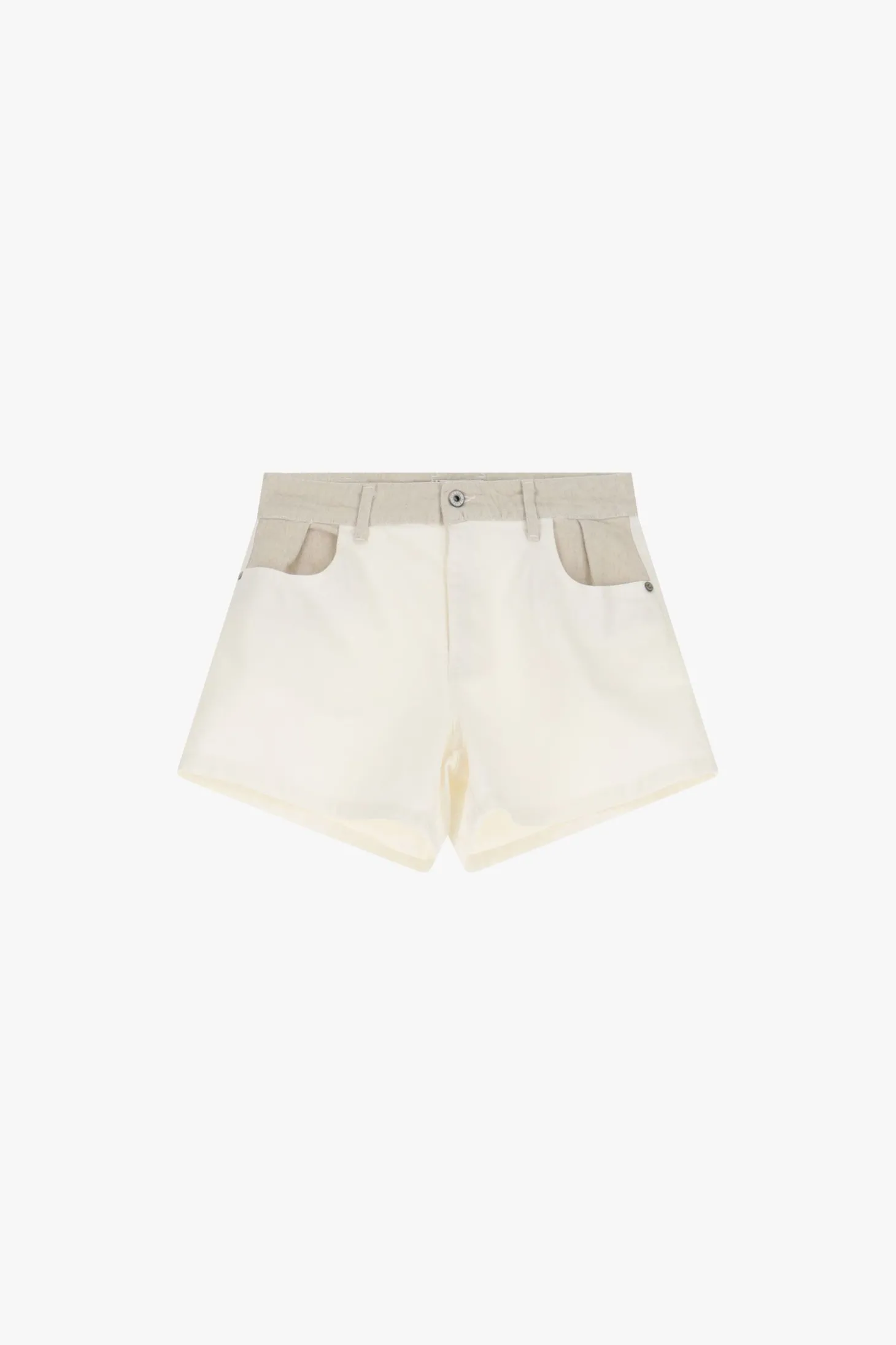 Shorts regulares a color liso