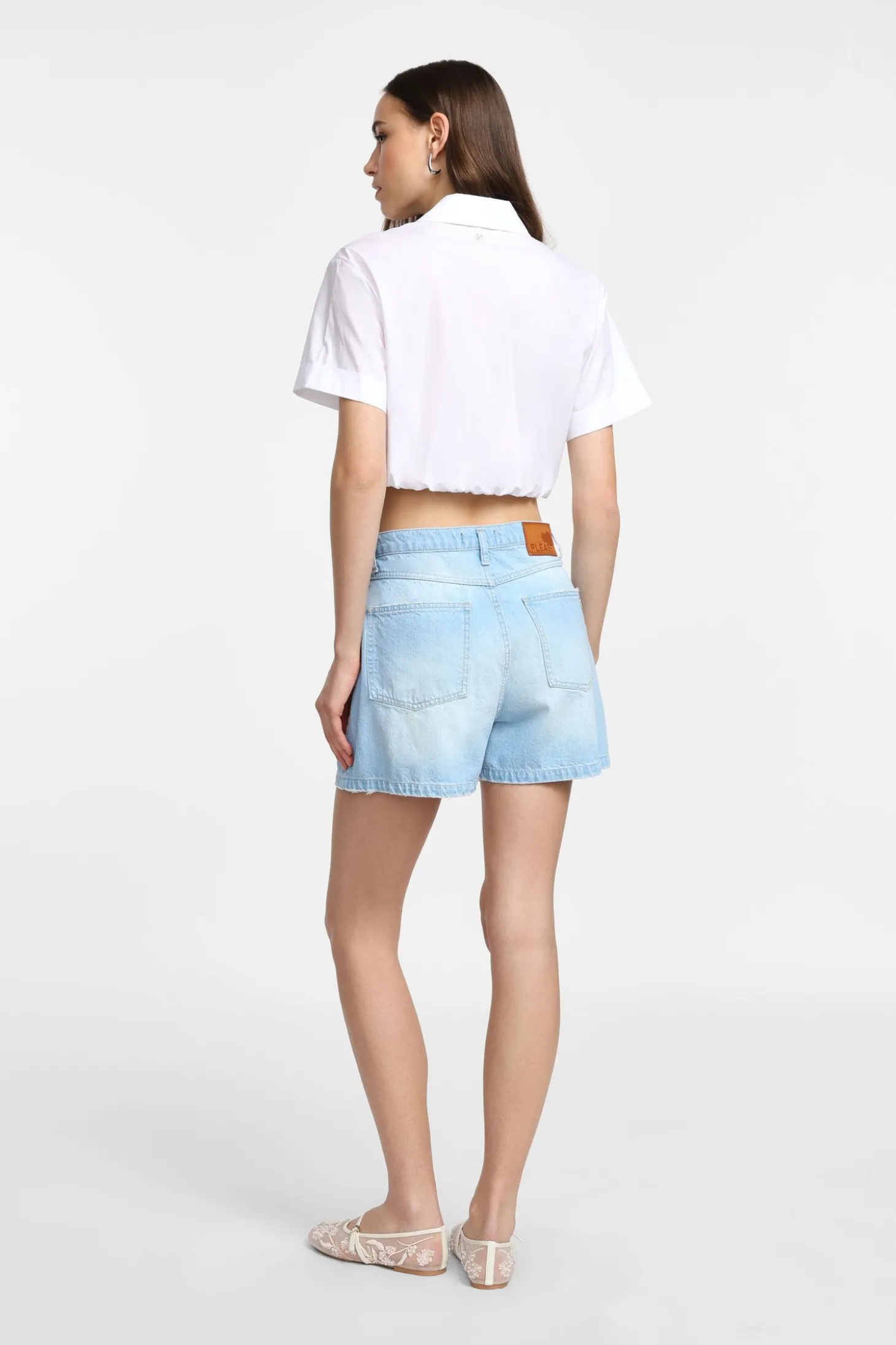 Shorts regular-fit con bolsillos